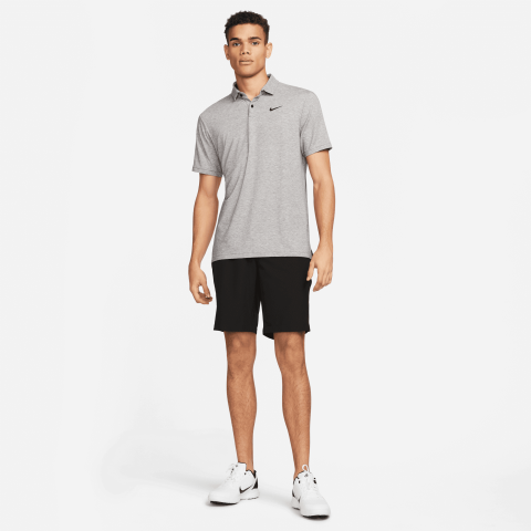 Nike Dri FIT Tour Heather Golf Polo Shirt