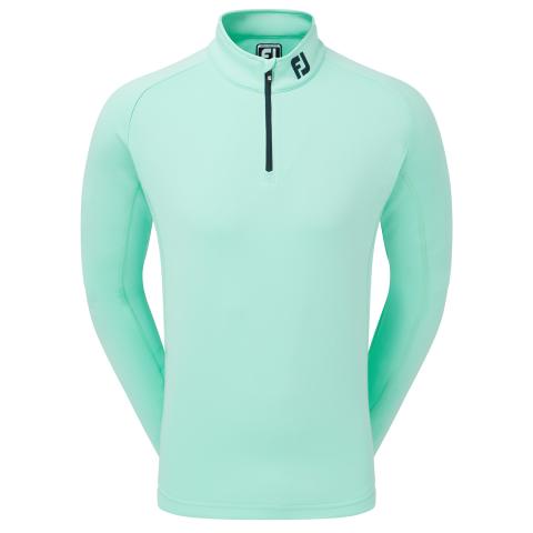 FootJoy Chill Out Zip Neck Golf Sweater Sea Glass #81641
