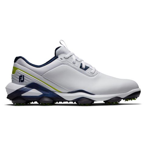 FootJoy Tour Alpha Golf Shoes #55536 White/Navy/Lime
