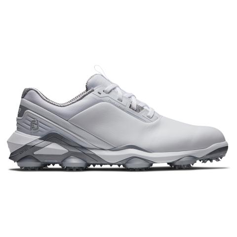 FootJoy Tour Alpha Golf Shoes #55543 White/White/Silver