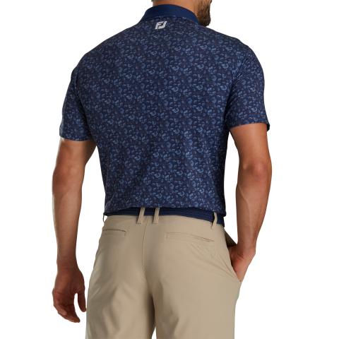 FootJoy US Open Pinecone Print Golf Polo Shirt