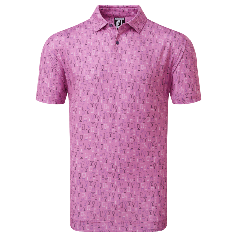 FootJoy Glass Print Golf Polo Shirt
