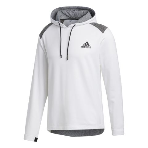 adidas white golf hoodie