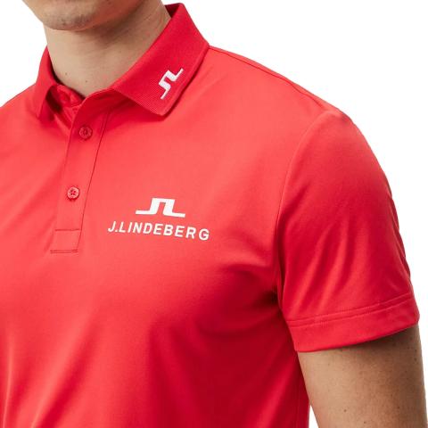 J Lindeberg KV Tour Solid Polo Shirt