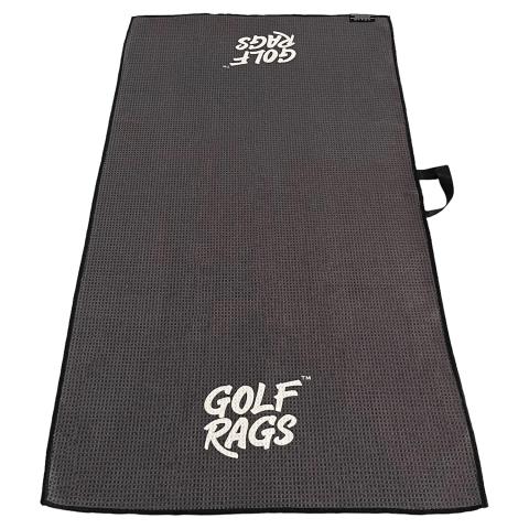 Golf Rags Skeleton Golfer Waffle Golf Towel