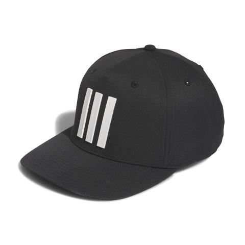 adidas Tour 3 Stripe Print Hat Black