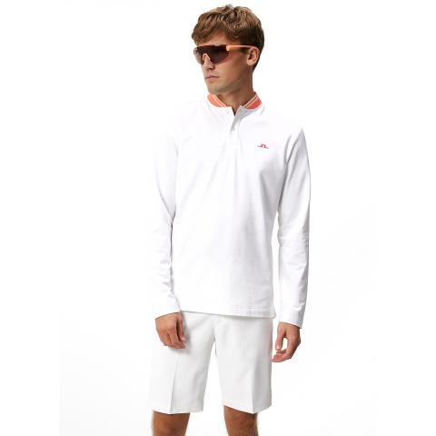 J Lindeberg Tyson LS Golf Polo Shirt