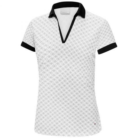 Galvin Green Maylin Ventil8 Plus Ladies Polo Shirt White/Black ...