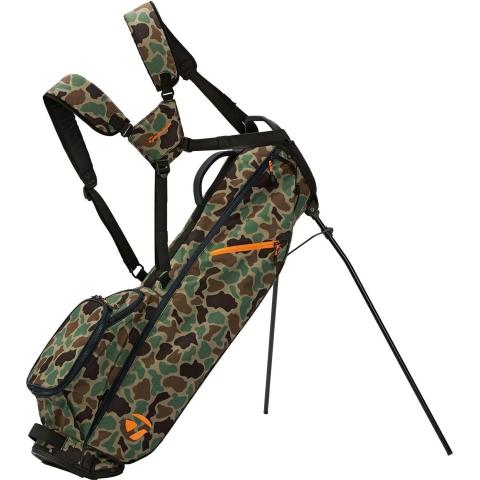 TaylorMade Flextech Carry Stand Bag Camo/Orange