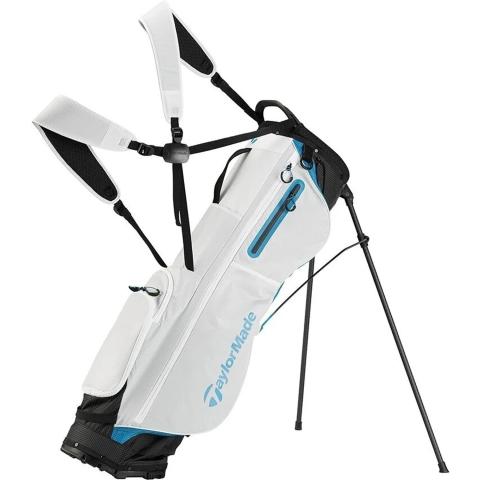 TaylorMade Flextech Carry Stand Bag Ivory/Black