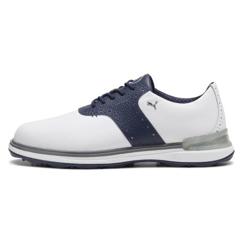 PUMA Avant Golf Shoes Puma White/Deep Navy/Speed Blue