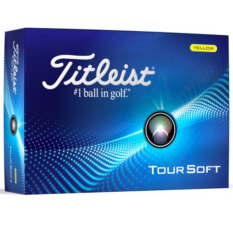 Titleist Tour Soft Golf Balls Yellow / Dozen