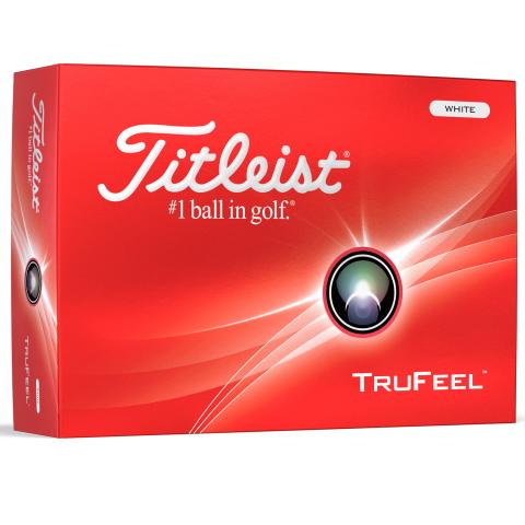 Titleist TruFeel Golf Balls White / Dozen