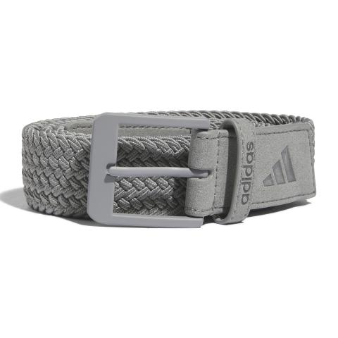 adidas Braid Stretch Belt Grey Three