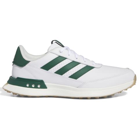 adidas S2G SL Leather 24 Golf Shoes White/Collegiate Green