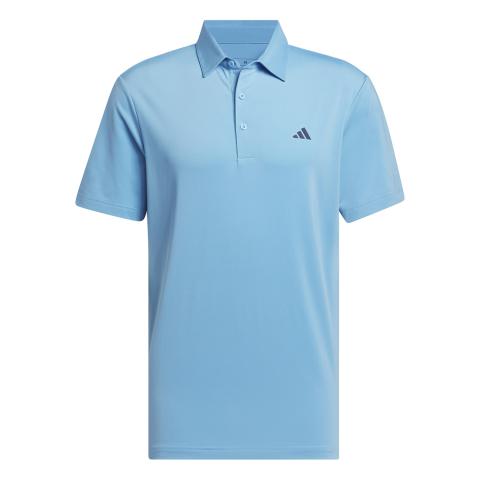 adidas Ultimate365 Sld Golf Polo Shirt Semi Blue Burst