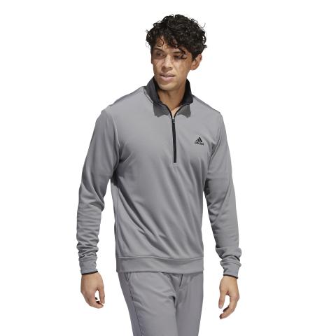 adidas UPF LC Zip Neck Sweater