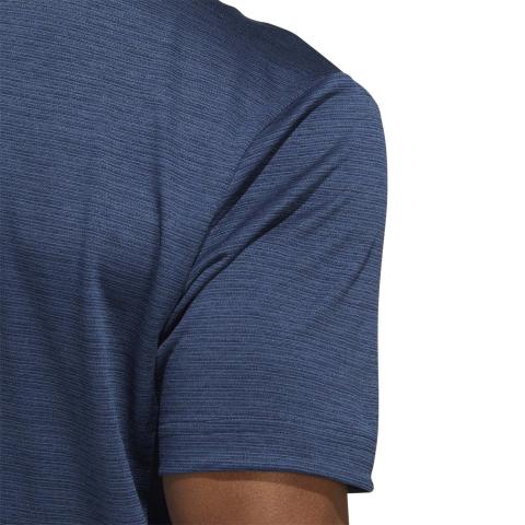 adidas Texture Stripe Polo Shirt