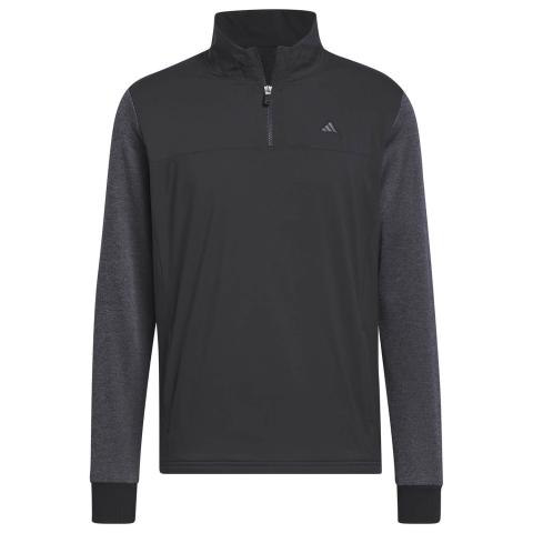 adidas Go-To Zip Neck Layering Sweater Black