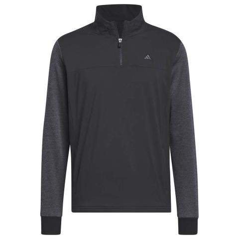 adidas Go-To Zip Neck Hoodie Black