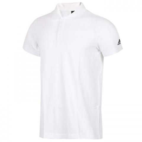 plain white golf shirt