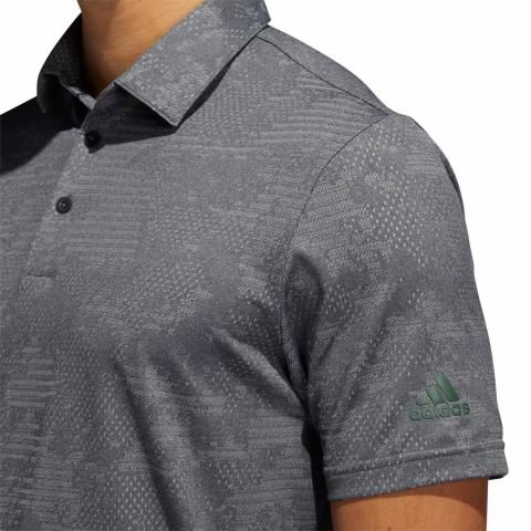 grey golf polo shirt