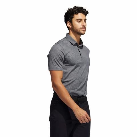 grey golf polo shirt