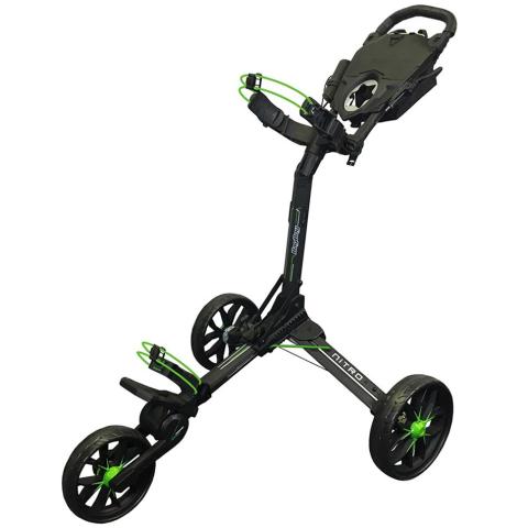 BagBoy Nitron Auto-Open Push Golf Cart Grey/Lime