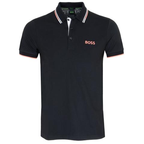 BOSS Paddy Pro Polo Shirt Charcoal