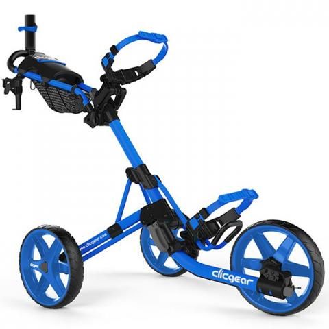 Clicgear 4.0 3-Wheel Push Golf Trolley Blue