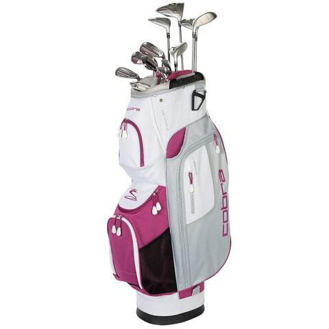Cobra Fly XL Speed Ladies Golf 11 Piece Package Set Ladies / Right Handed / Cart Bag / Graphite Woods/Graphite Irons
