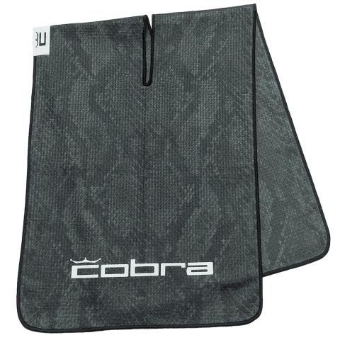 Cobra Snakeskin Towel Black Snakeskin
