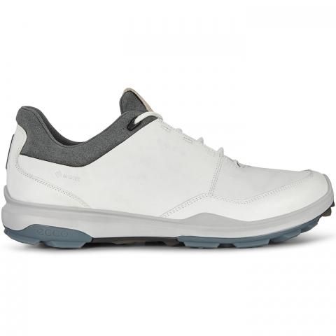 ECCO Biom Hybrid 3 Gore-Tex Golf Shoes White/Lake | Scottsdale Golf