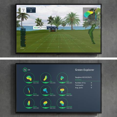 EXPUTT RG Golf Putting Simulator