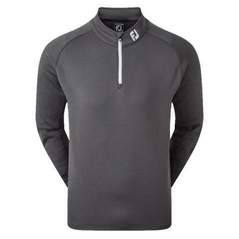 FootJoy Chill Out Zip Neck Golf Sweater Charcoal 90397