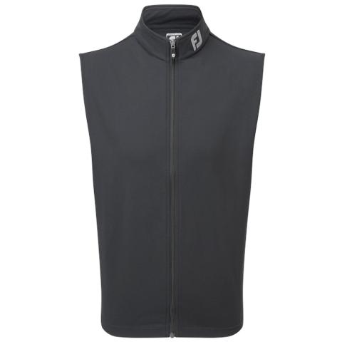 FootJoy Full Zip Knit Golf Vest Black 88455