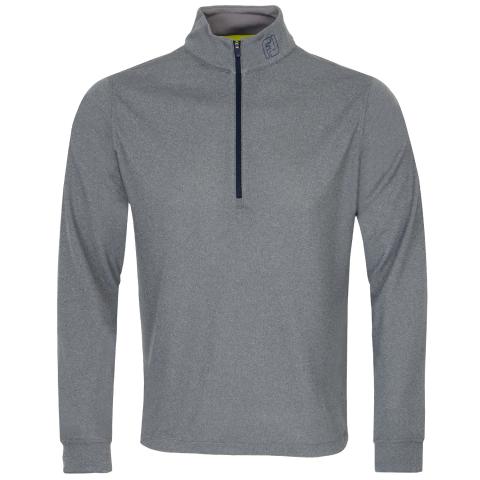 FootJoy HYPR Zip Neck Golf Sweater Lava Smoke 80603