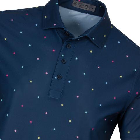 G/FORE Stars Polo Shirt
