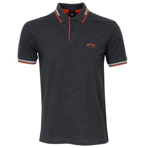 BOSS Paul Curved Polo Shirt BOSS Paul Curved Polo Shirt