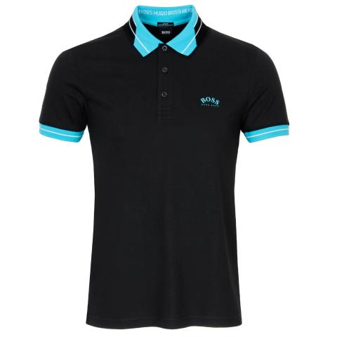 BOSS Paule Curved Polo Shirt BOSS Paule Curved Polo Shirt