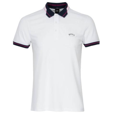 BOSS Paule Curved Polo Shirt BOSS Paule Curved Polo Shirt