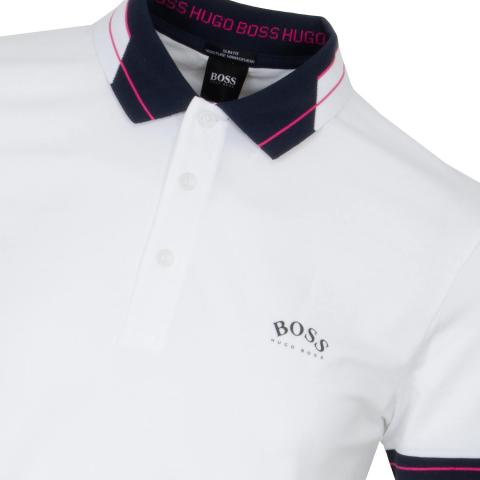 BOSS Paule Curved Polo Shirt BOSS Paule Curved Polo Shirt