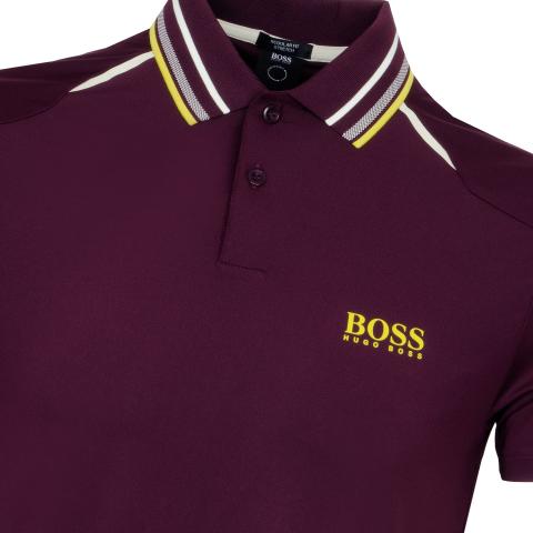 Idool speer elf HUGO BOSS Paddytech Polo Shirt Medium Purple | Scottsdale Golf