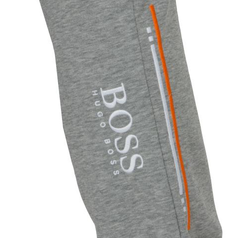 grey and orange hugo boss tracksuit