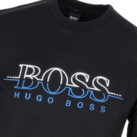 hugo boss salbo sweatshirt blue Cheaper 