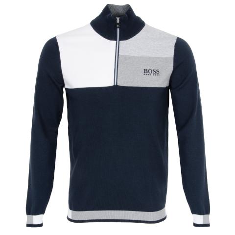 hugo boss zelchior pro zip sweater