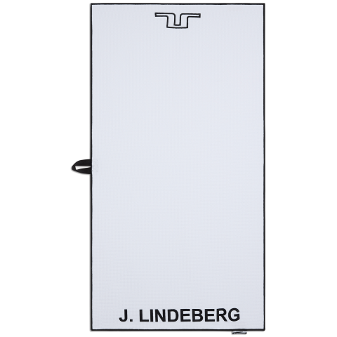 J Lindeberg JL Golf Towel White