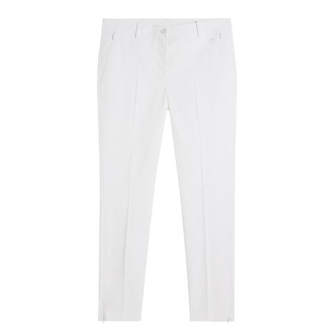 J Lindeberg Pia Ladies Golf Trousers White | Scottsdale Golf