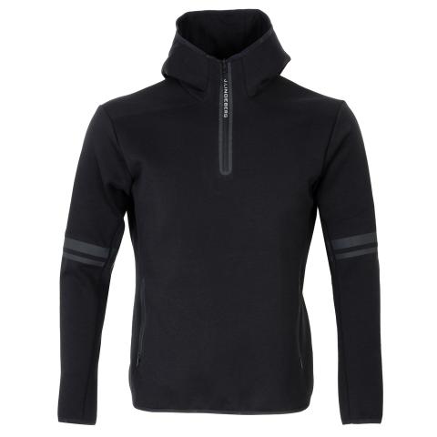 j lindeberg logo tech hoodie