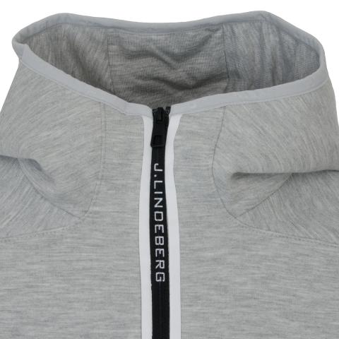 j lindeberg logo tech hoodie